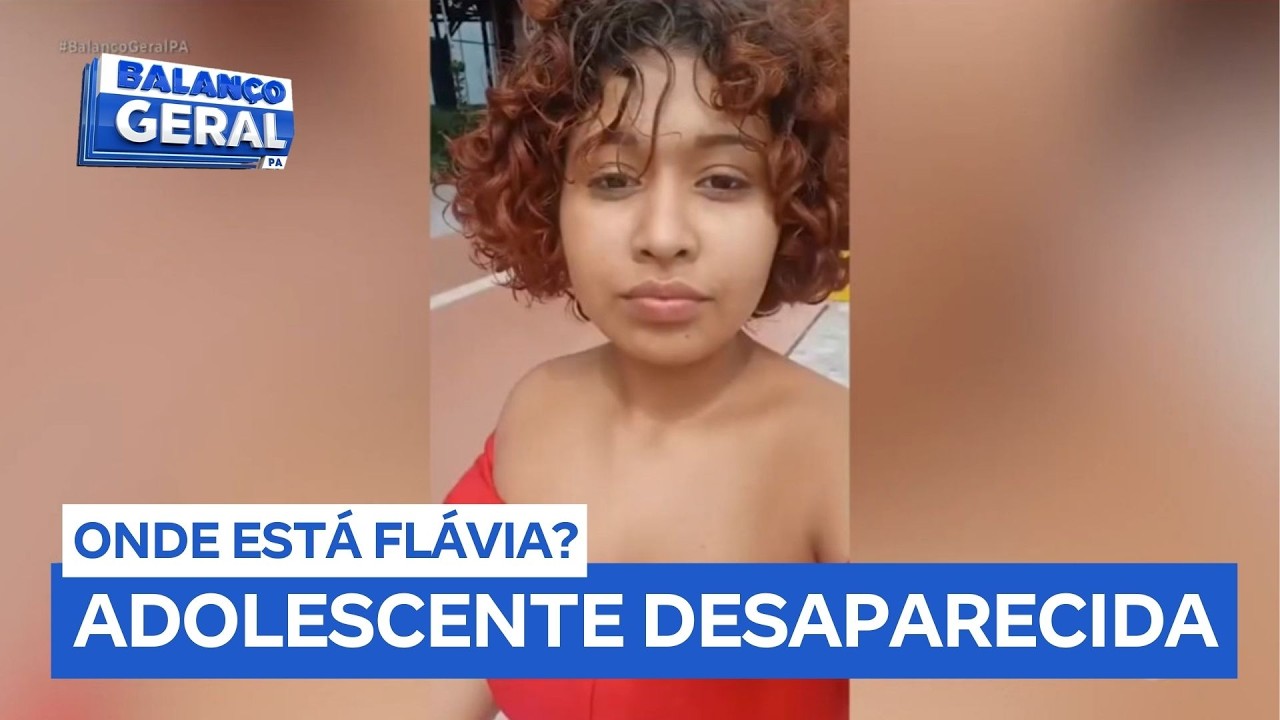 Adolescente de 15 anos desaparece após sair durante a noite em Belém