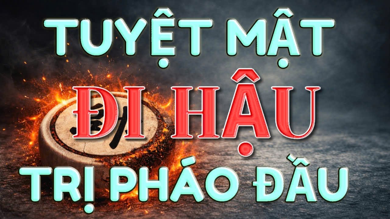💥 [ CỜ TƯỚNG ] CÁCH CHƠI ĐI HẬU TRỊ PHÁO ĐẦU CỰC HAY CỦA LẠI LÝ HUYNH
