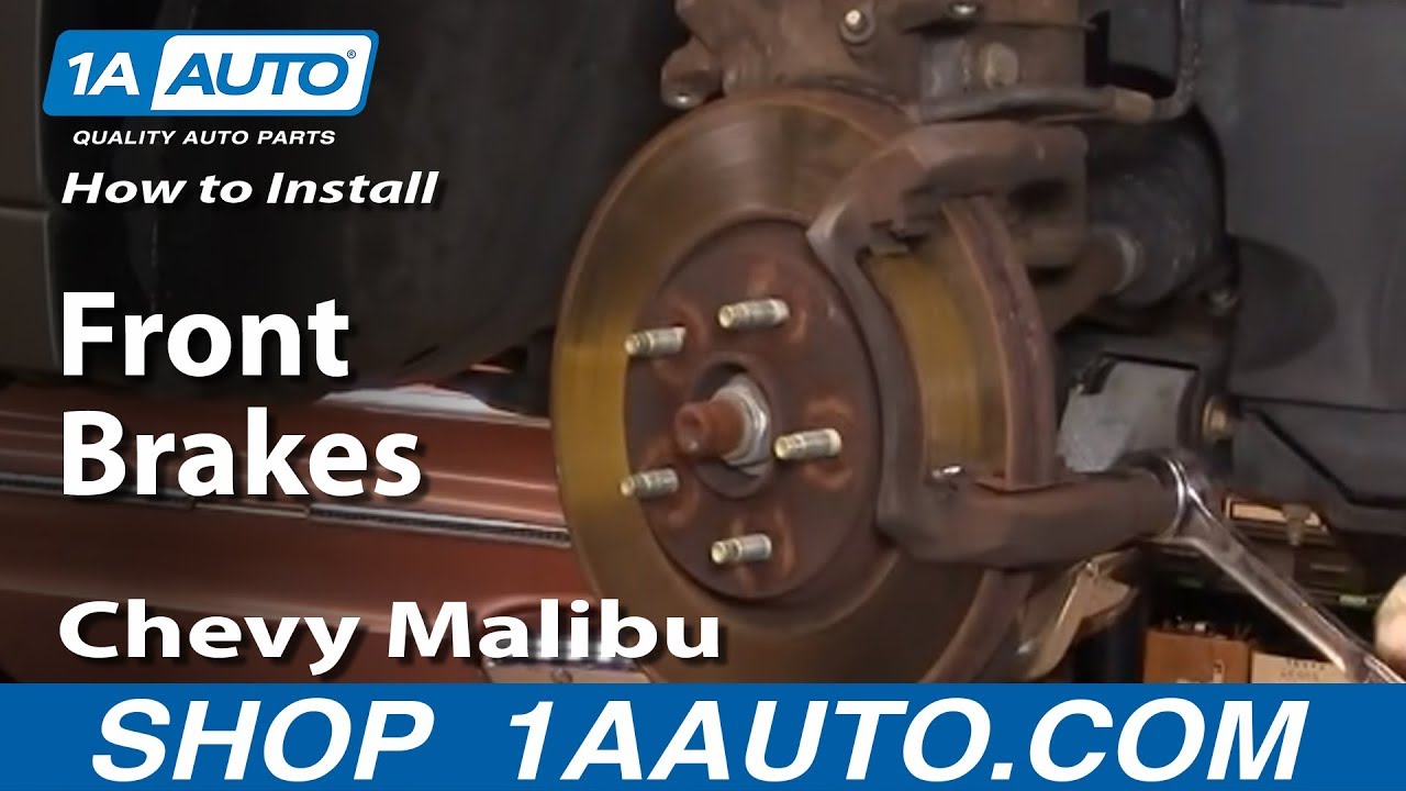 How to Replace Front Brakes 04-08 Chevy Malibu