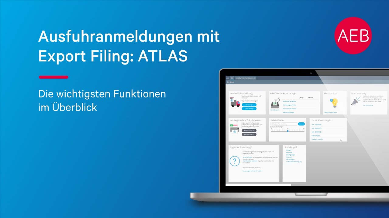 Zollsoftware f&uuml;r ATLAS Ausfuhr: Ausfuhren beim Zoll automatisiert anmelden