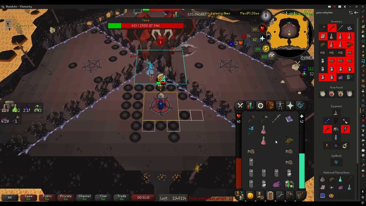 200m/hr kill example - Harmony/Oathplate Contract | glyph gambit by gnomonkey