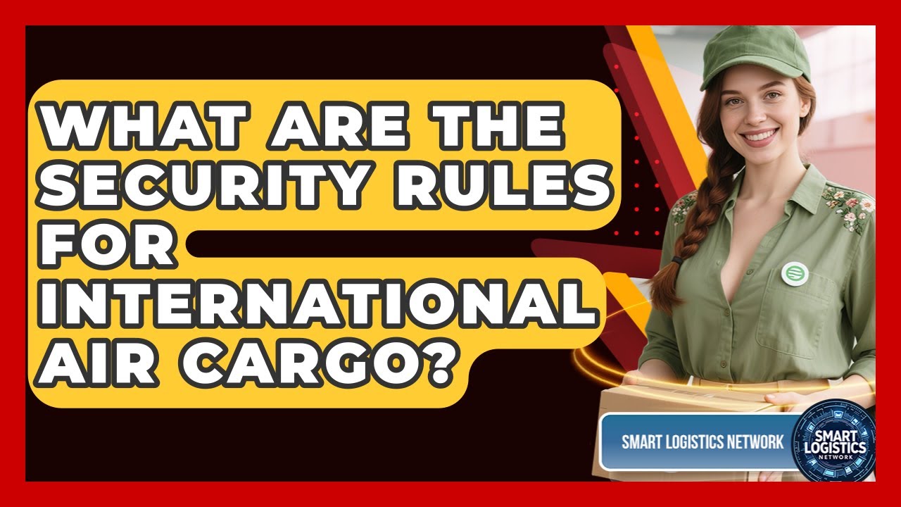 What Are The Security Rules For International Air Cargo? - Smart Logistics Network
