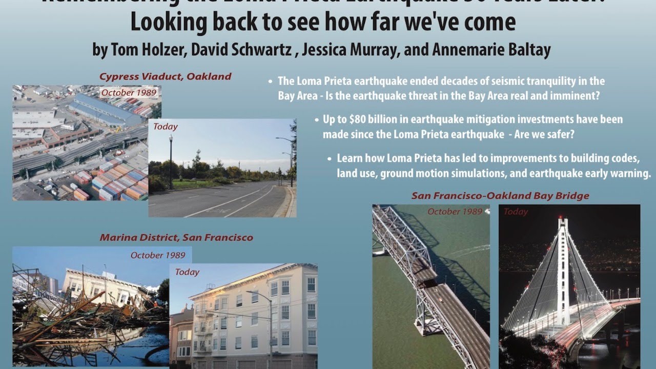 PubTalk 10/2019 — Remembering Loma Prieta Earthquake 30 Years Later