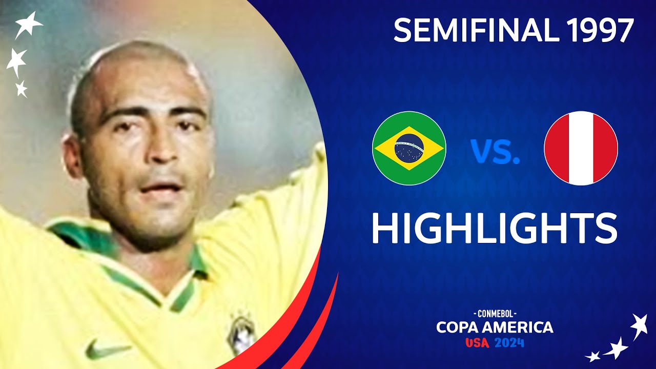 COPA AMÉRICA 1997 | SEMIFINAL | BRASIL vs PERÚ
