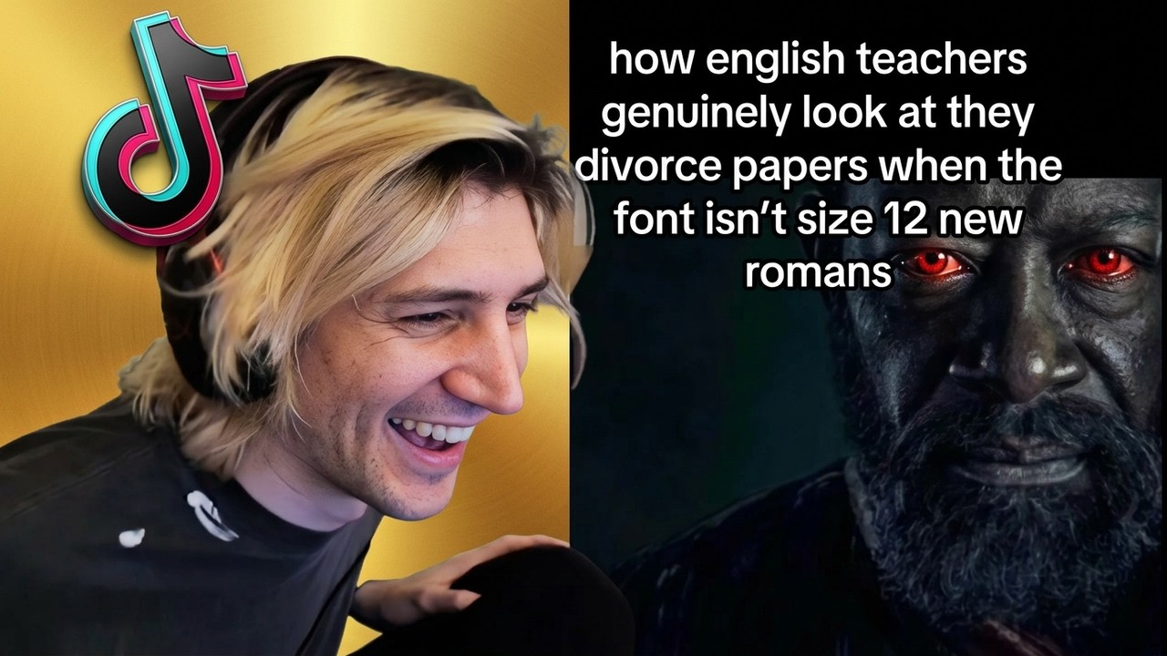xQc Reacts to TikTok clips