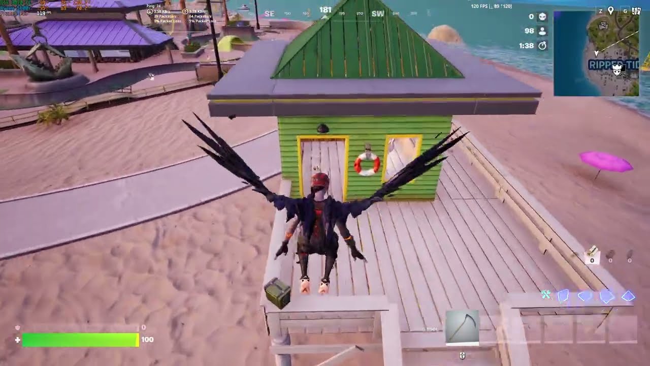Fortnite Zero Build Boomer - In Build Mode With No Builds - Fortnite Gameplay