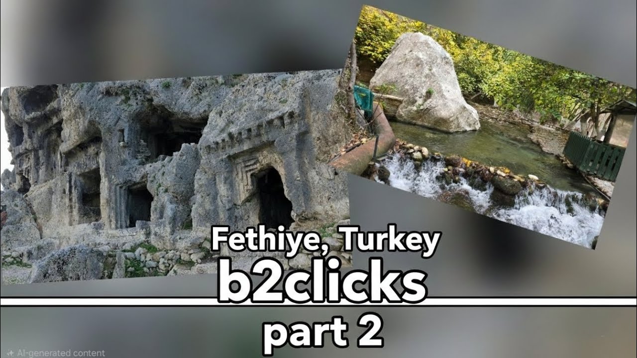 Tlos Hilltop | Saklikent Canyon |Fethiye Part 2| Turkey #b2clicks #travel #fethiye #turkey #mustsee 