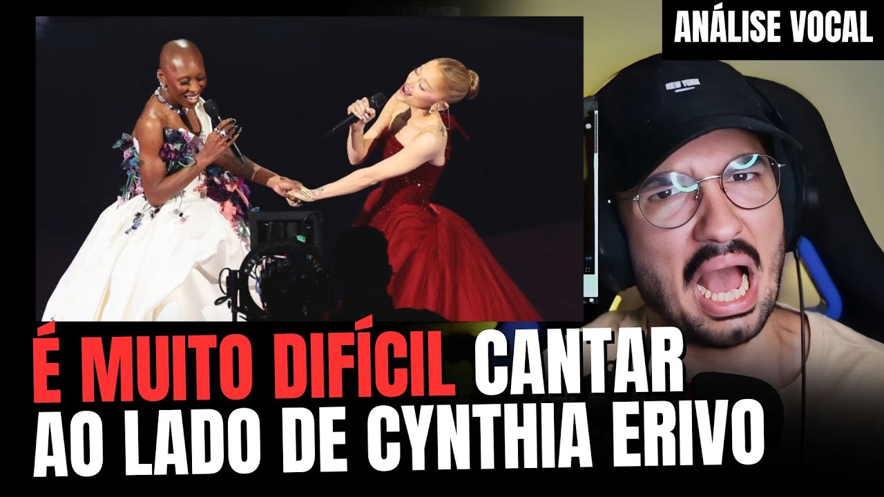 PROF DE CANTO ANALISA: CYNTHIA ERIVO & ARIANA GRANDE NO OSCAR