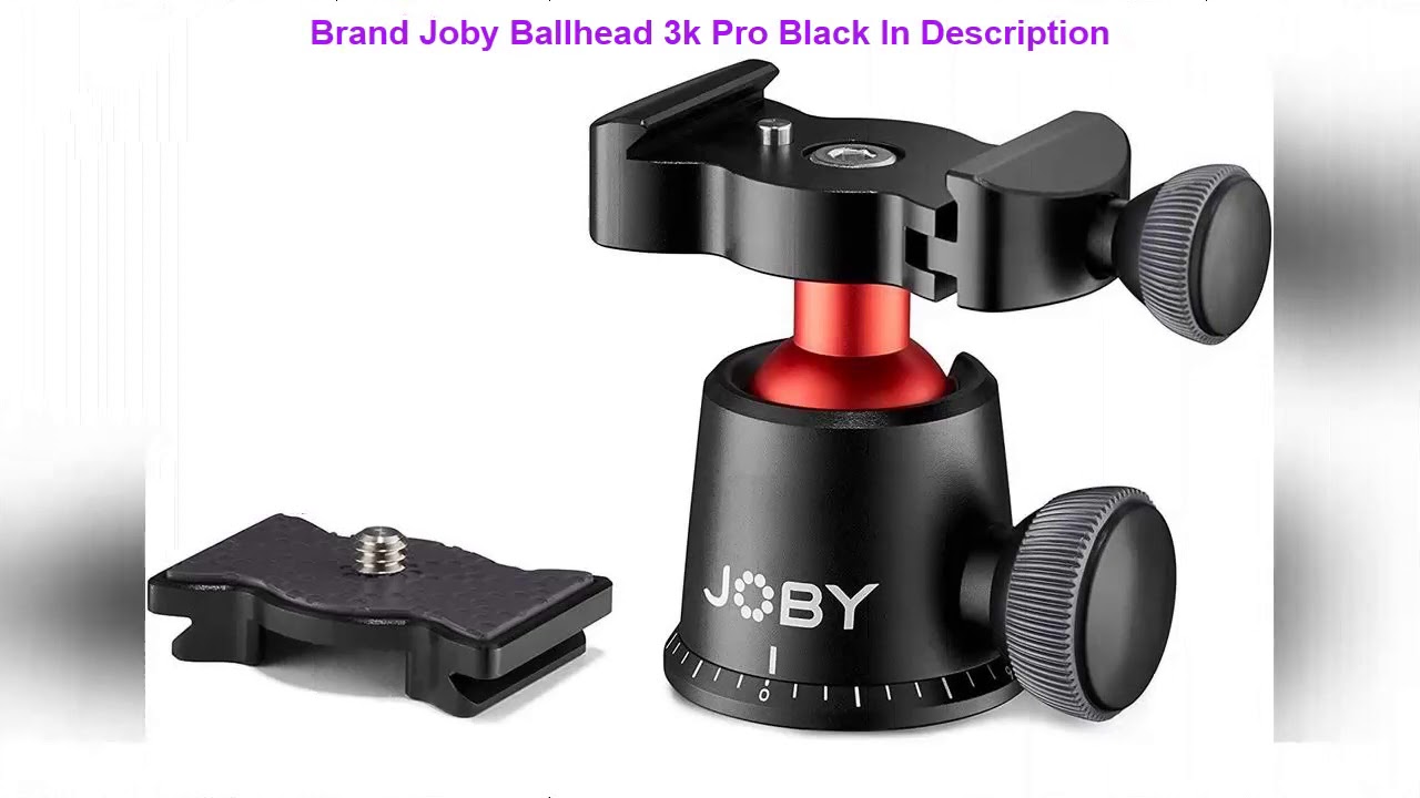 Joby Ballhead 3k Pro Black
