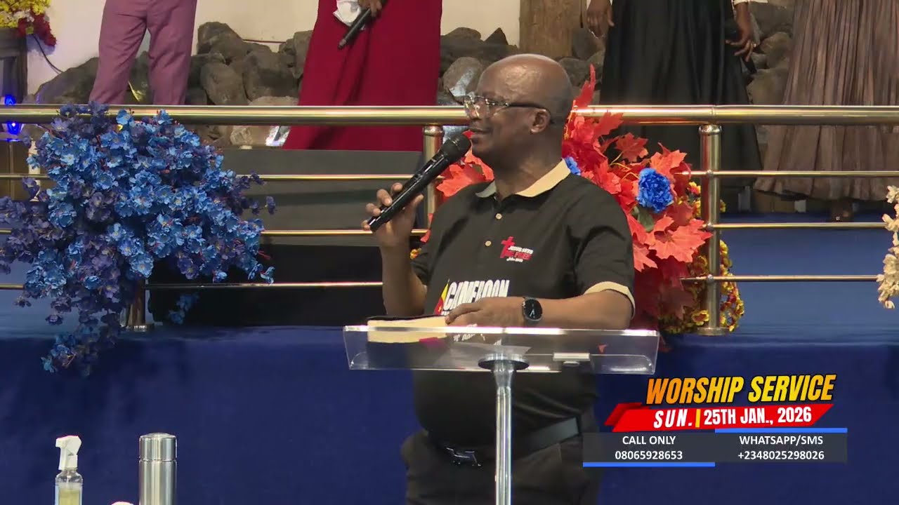 WHO DID JESUS DIE FOR? SUN. 25TH JAN.,  2026 PST. MOSES ALU