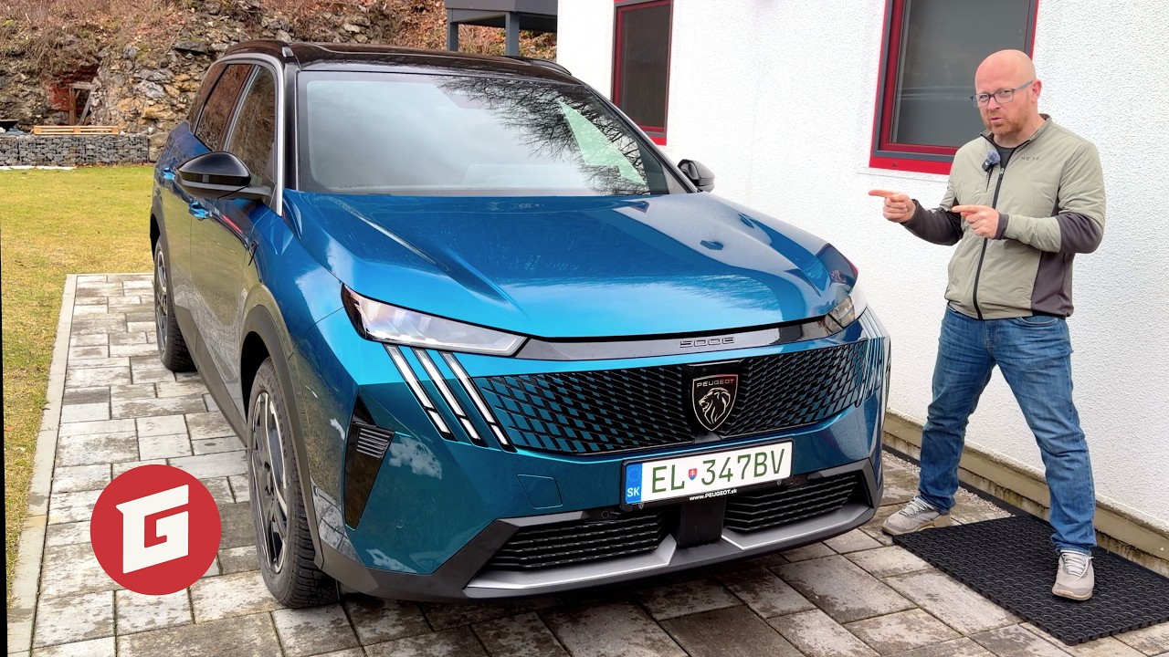 PEUGEOT 5008 Plug-in Hybrid 225k e-DCS7 - Čím je výnimočný? - TEST - Garáž.tv - Rasťo