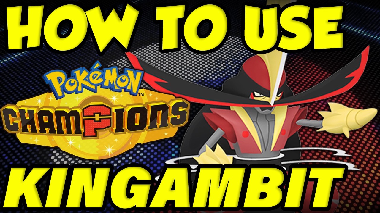 КАК ИСПОЛЬЗОВАТЬ КИНГАМБИТА В POKEMON CHAMPIONS! Руководство по набору приемов Кингамбита | Лучши...