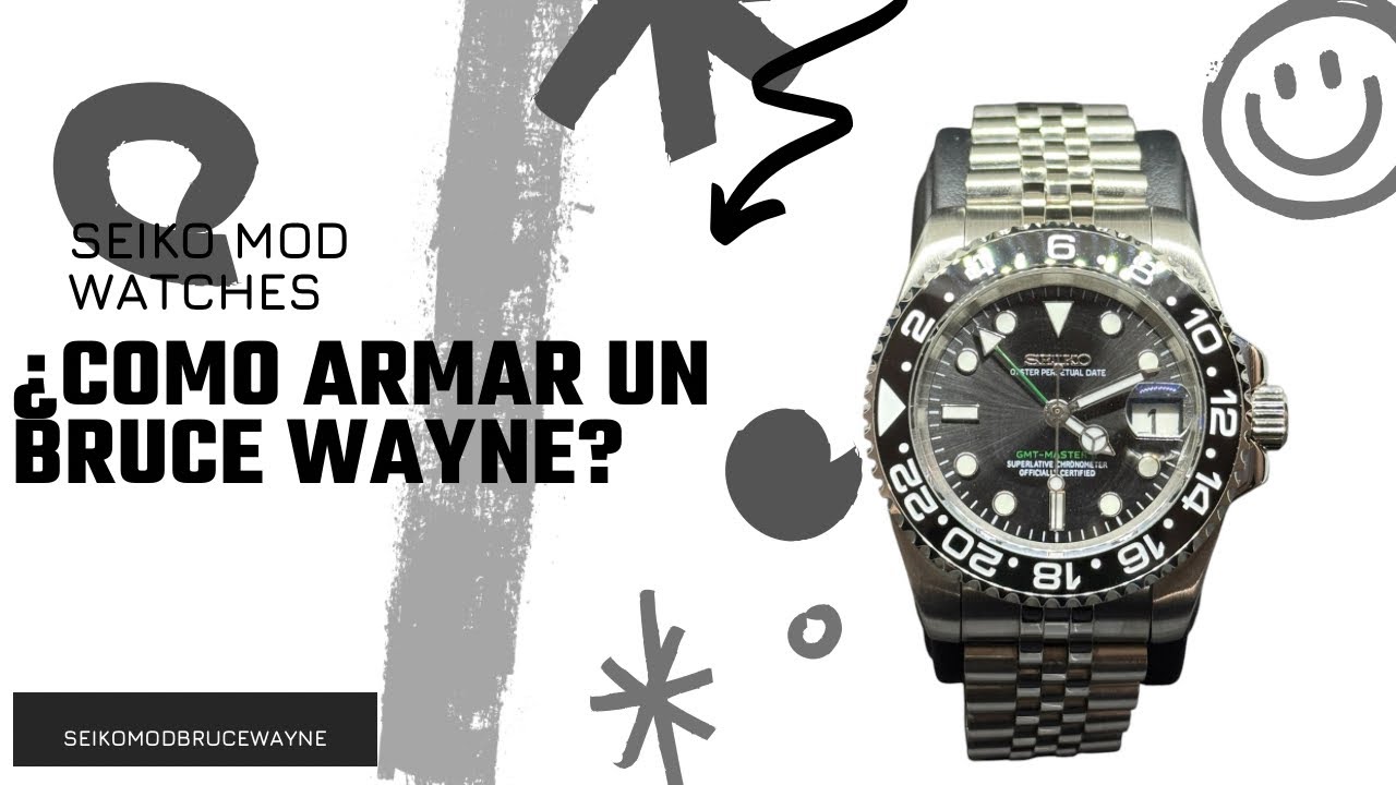 ¿COMO ARMAR UN SEIKO MOD BW?
