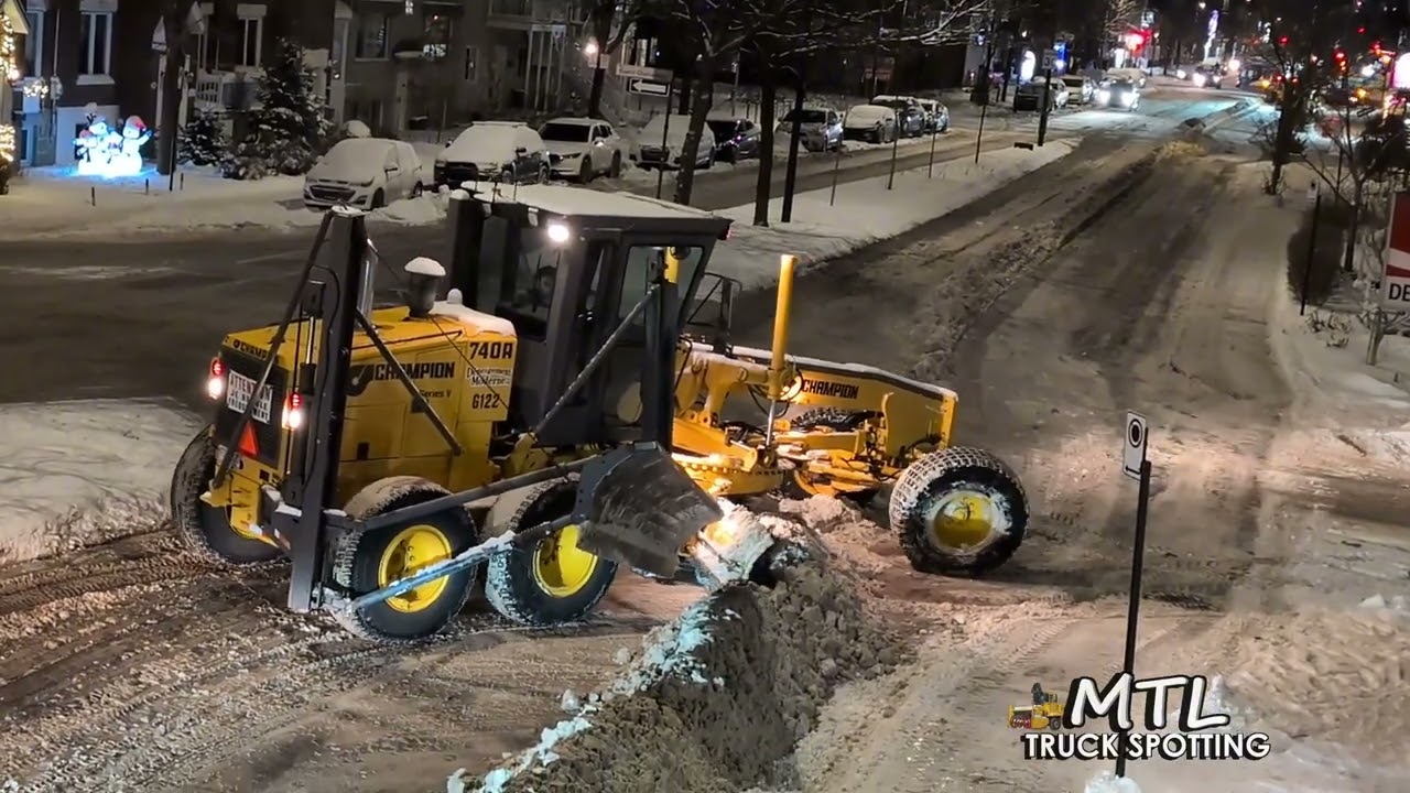 Inside Montreal Snow Removal Operation