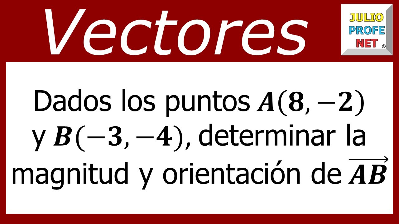 MAGNITUD Y ORIENTACIÓN DE UN VECTOR EN R2