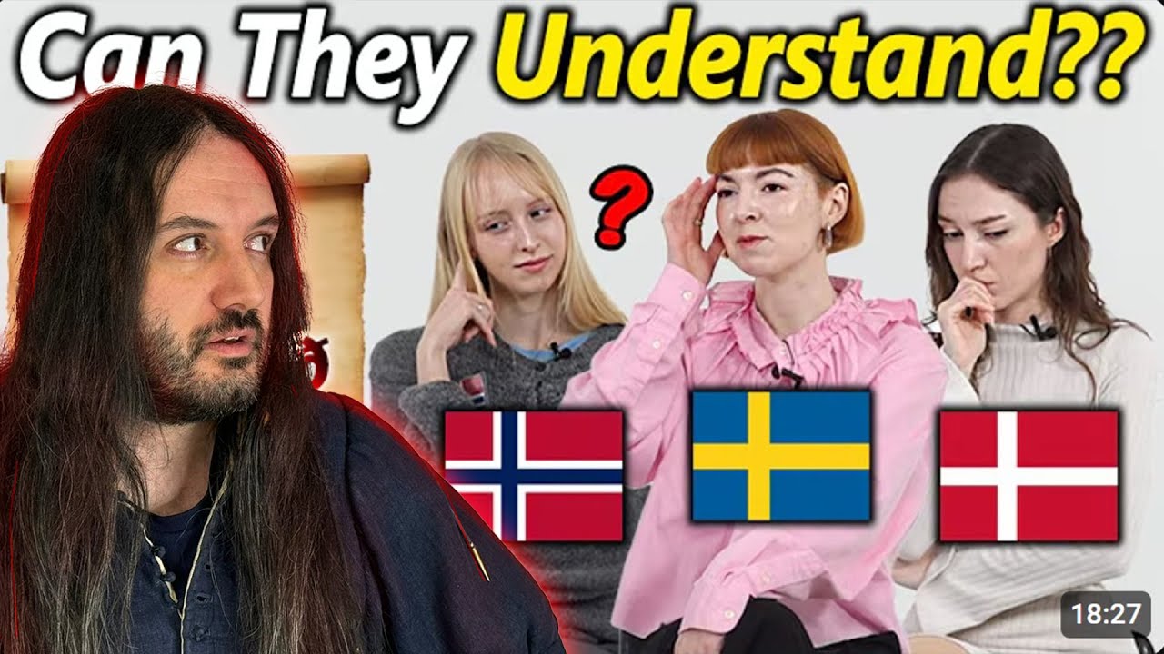 Can Nordic People Understand Old Norse?