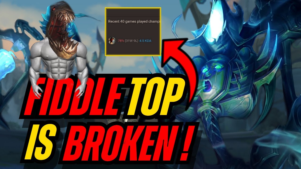 FIDDLESTICKS TOP IS SO UNBELIEVABLY STRONG RIGHT NOW
