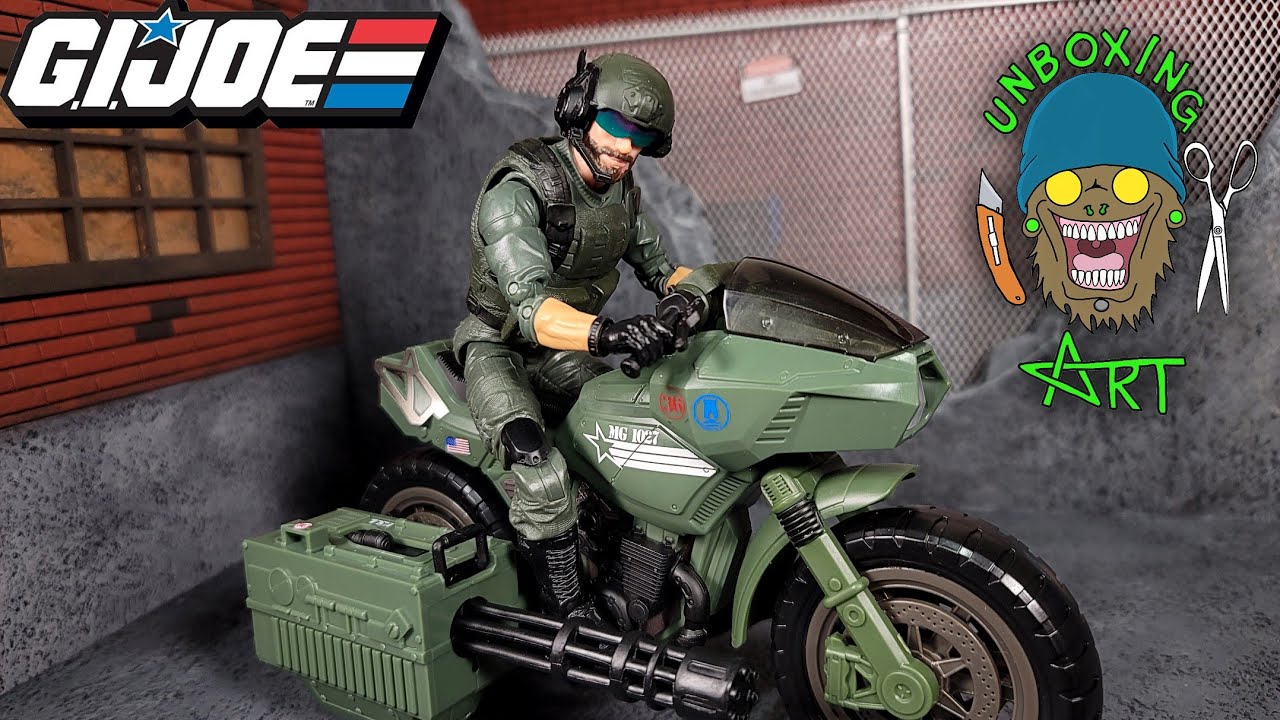 G.I. Joe Classified Series Special Mission Cobra Island Breaker With Ram Cycle Unboxing and Review