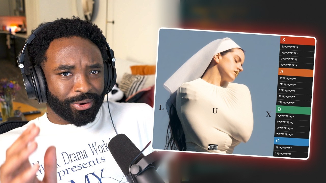 Sageistyping Reacts and Ranks EVERY song on LUX - Rosalia (First Time Listening)