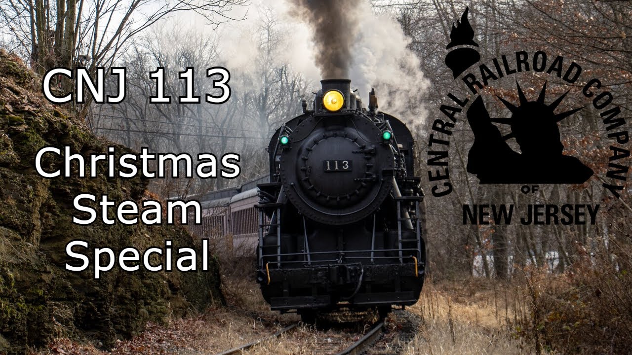 CNJ 113 - Coal Country Christmas Steam Special
