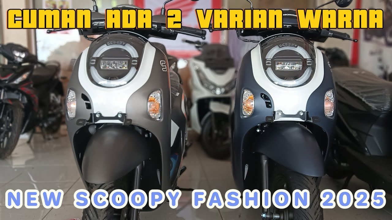 VERSI KEREN 💥 NEW SCOOPY FASHION 2025