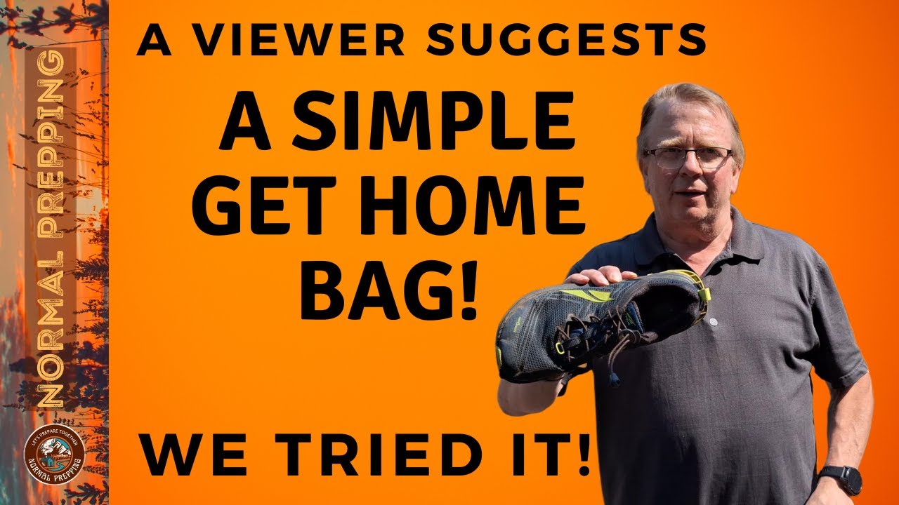 Turn Your Shoes into a Get Home Bag. The Ultimate Survival Hack