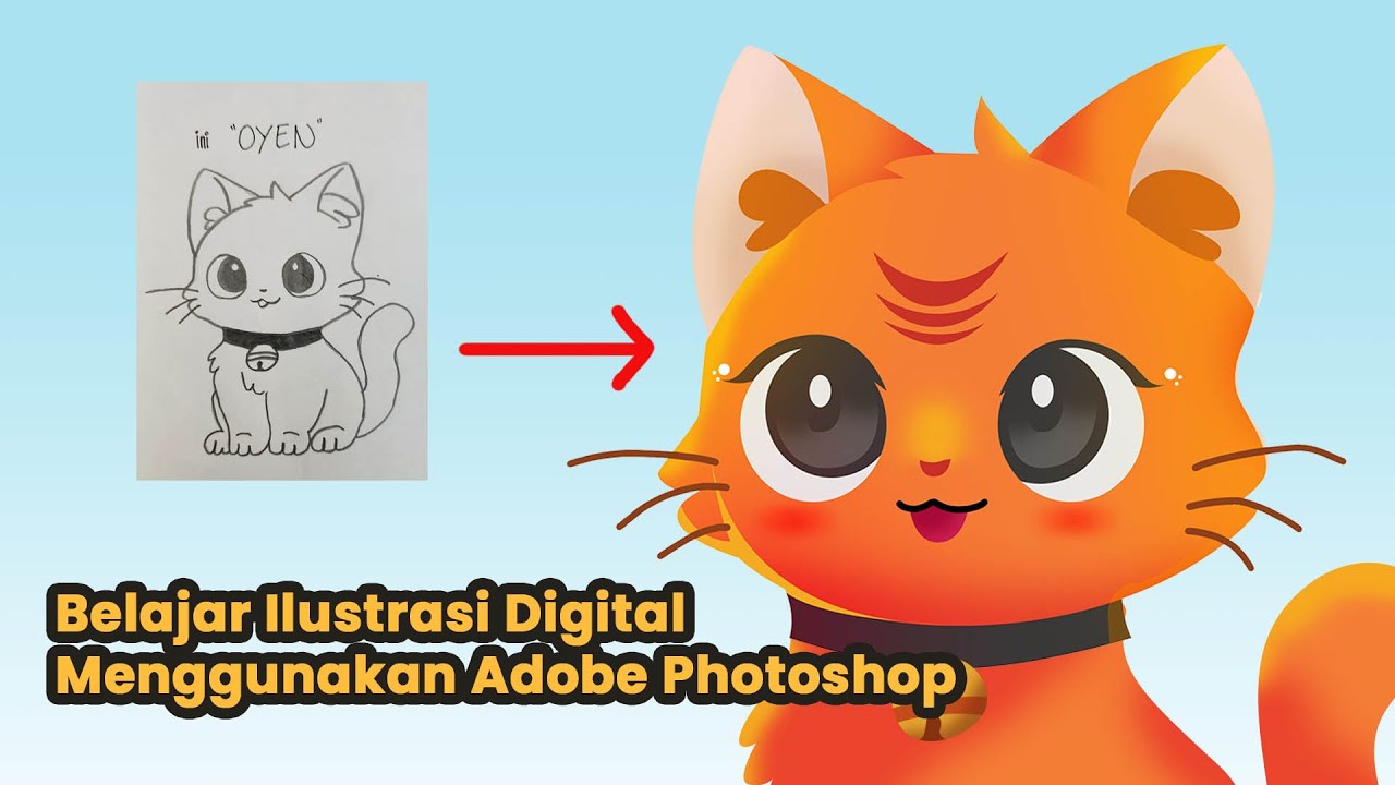 Belajar Illustrasi Digital Menggunakan Adobe Photoshop