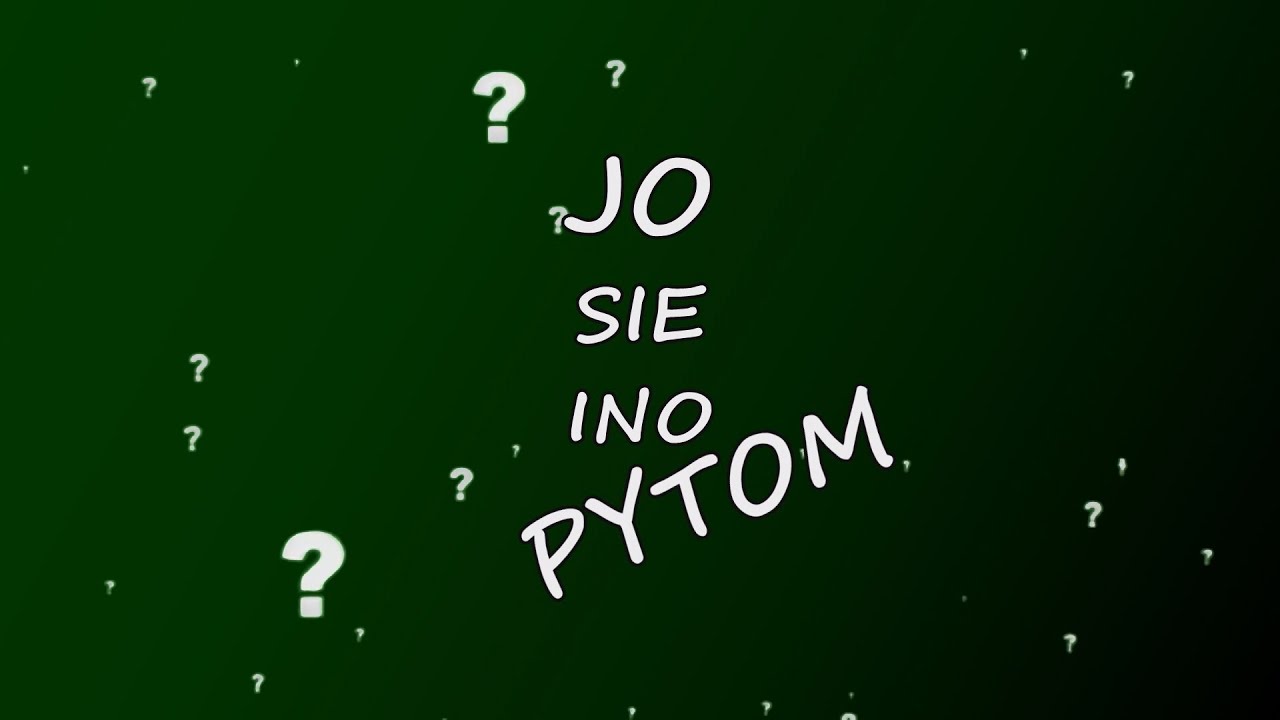 Jo sie ino pytom - Grzegorz Poloczek