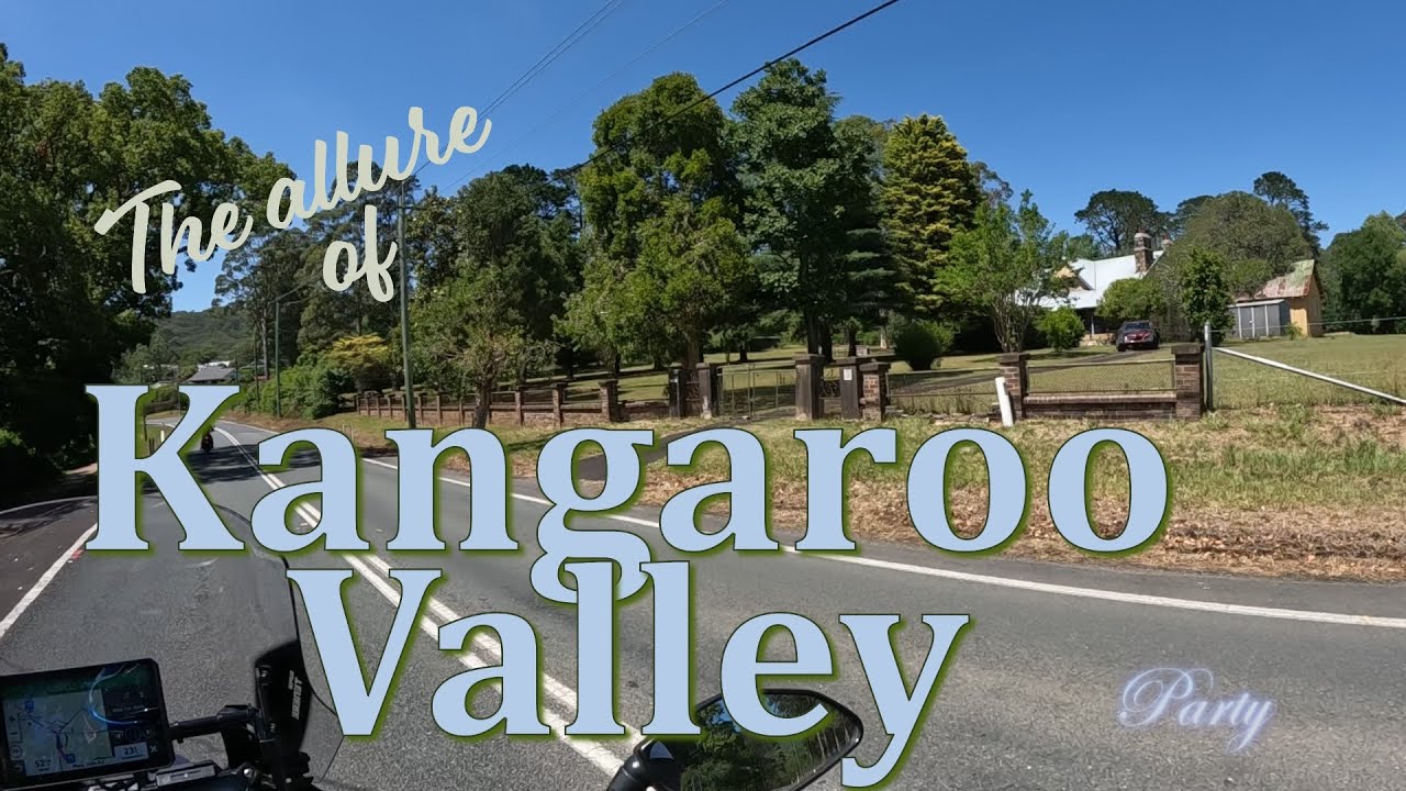 Checking out the ambience at Kangaroo Valley