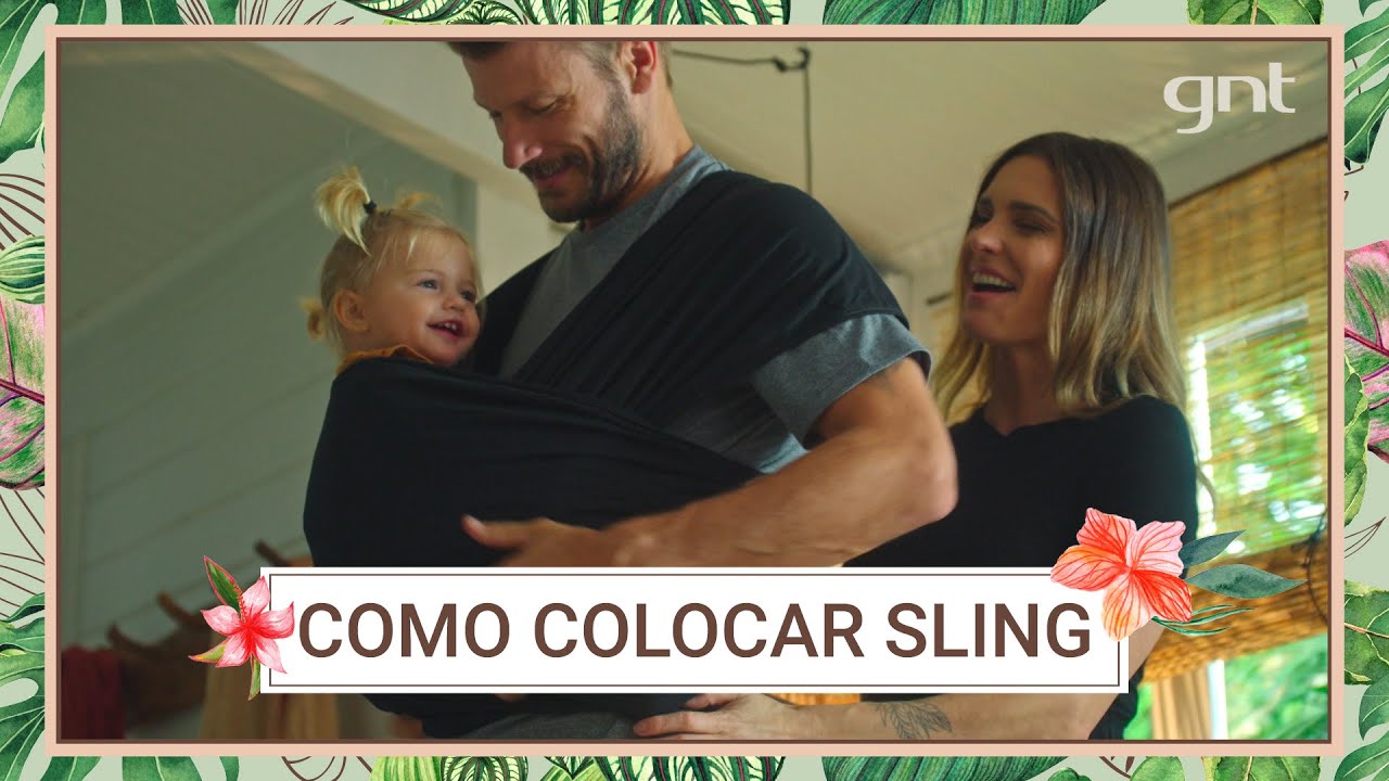 Fernanda Lima e Rodrigo Hilbert ensinam COMO USAR o SLING  | Bem Juntinhos