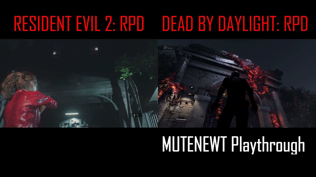 Resident Evil Map Comparison / Dead By Daylight (Full Map)