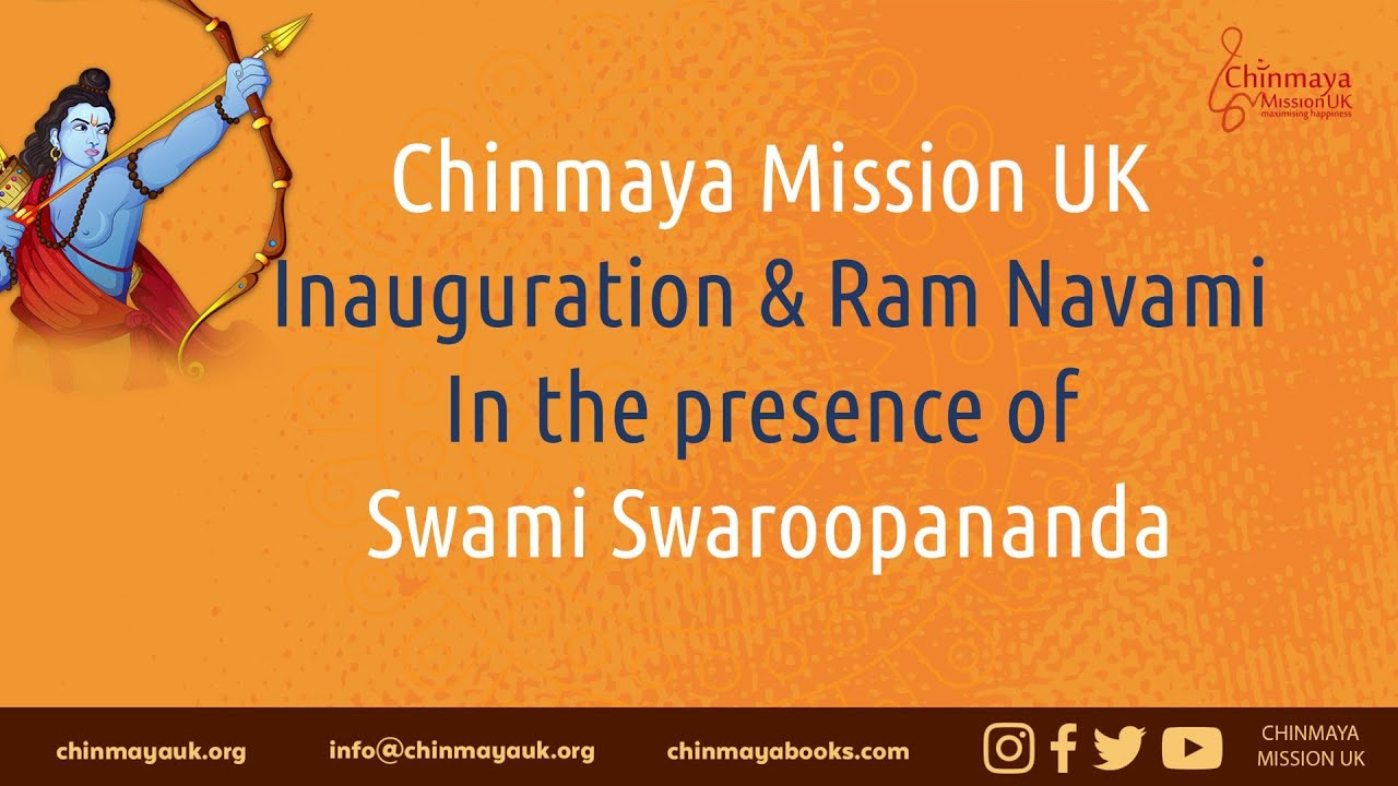 Chinmaya Mission UK Inauguration & Rama Navami Celebrations | Gratitude | Blessed