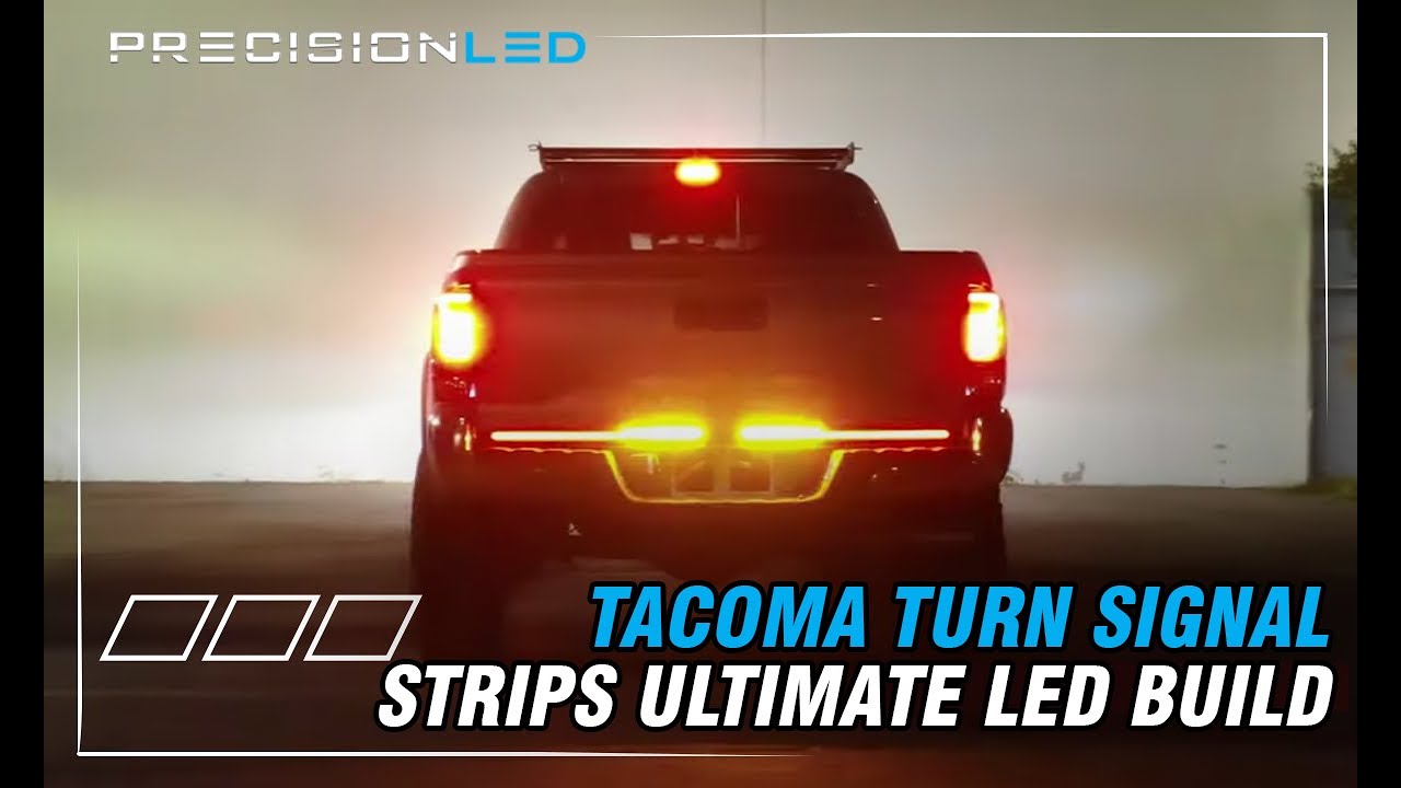 Turn Sequential Signal Strips & Truck Bed LED System | Toyota Tacoma ULTIMATE LED Build | Ep. 7