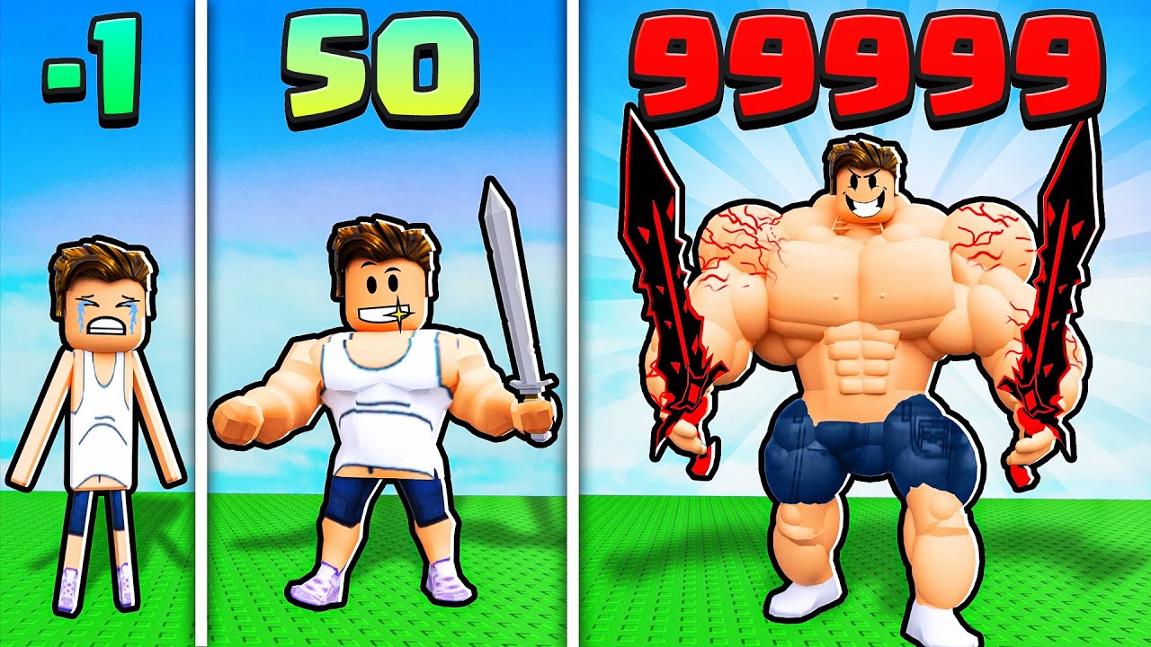 Roblox But I Get Stronger EVERY FIGHT..