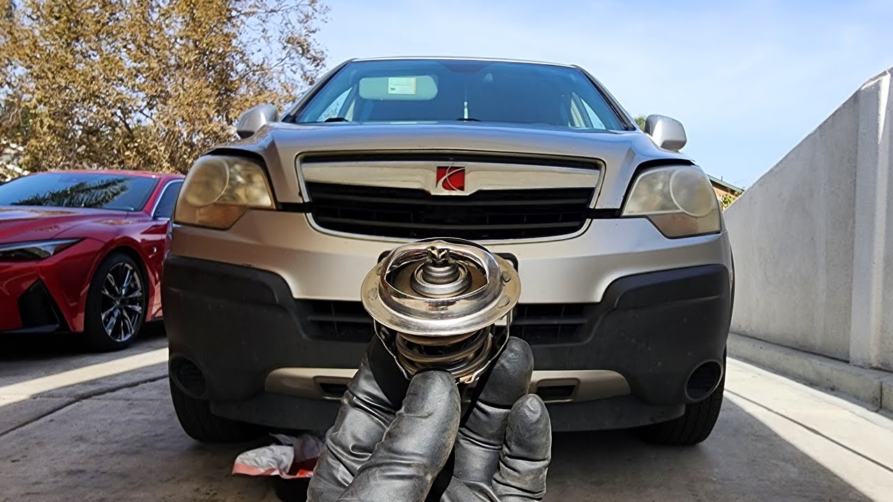Saturn Vue 2.4L — замена термостата
