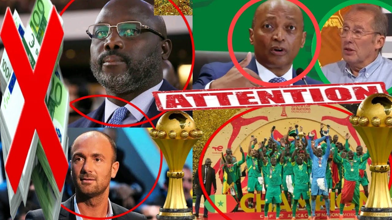 GORGE WEAH ATTAQUE LA CAF AVEC  CHRISTOPHE DUGARRY ONT TUÉ LE FOOTBALL AFRICAIN 