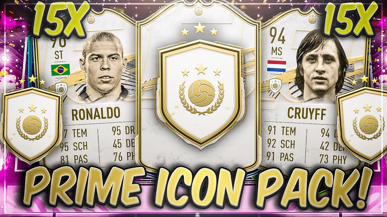 15x GARANTIERTE PRIME ICON PACK oder MID/PRIME ICON PACKS in FIFA 21