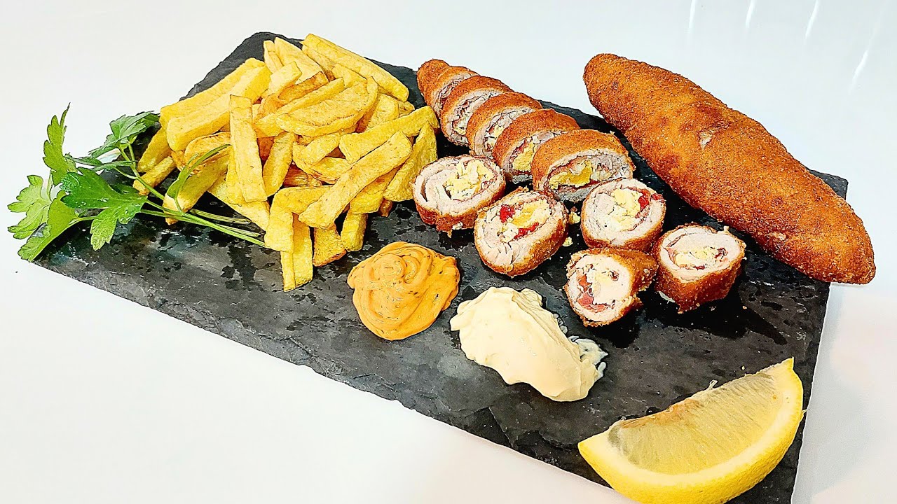 💯Receta flamenquín cordobés👌 I FLAMENQUIN Andaluz I 🤷 NO PARA VEGETARIANOS.
