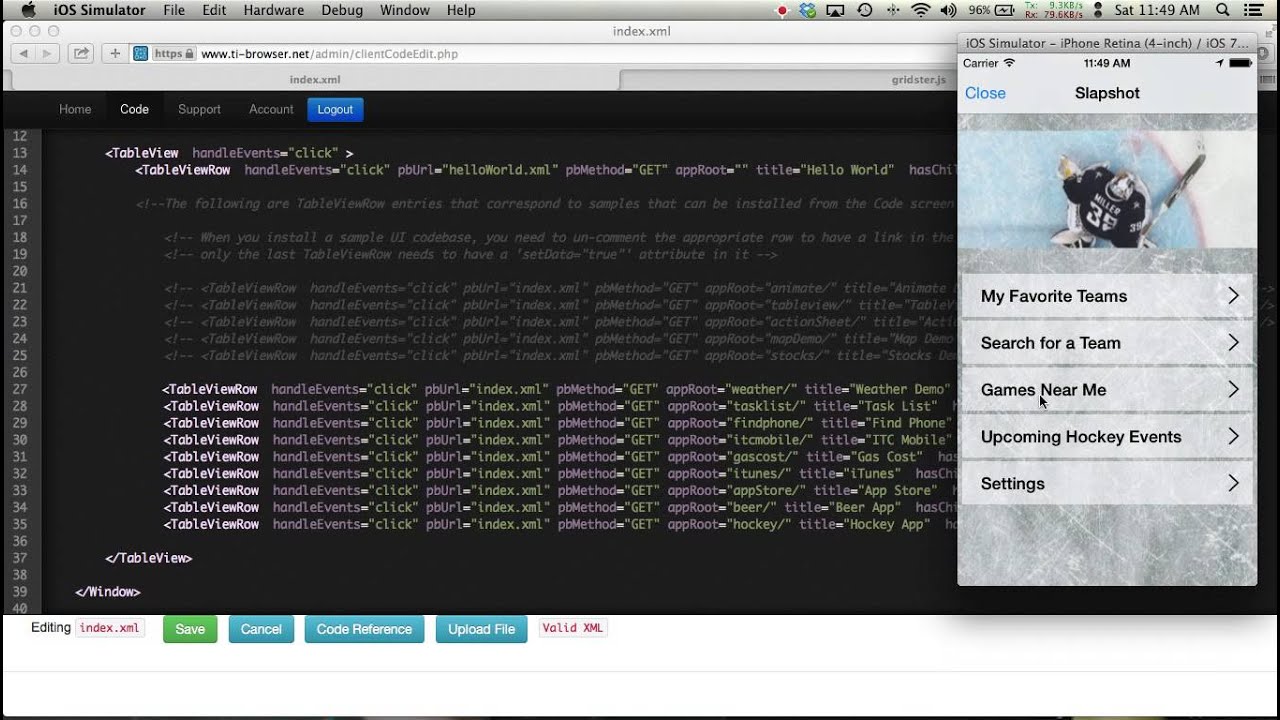 Ti Browser Portal Overview