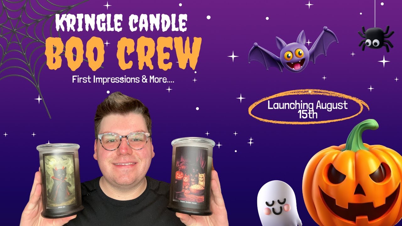KRINGLE CANDLE BOO CREW COLLECTION
