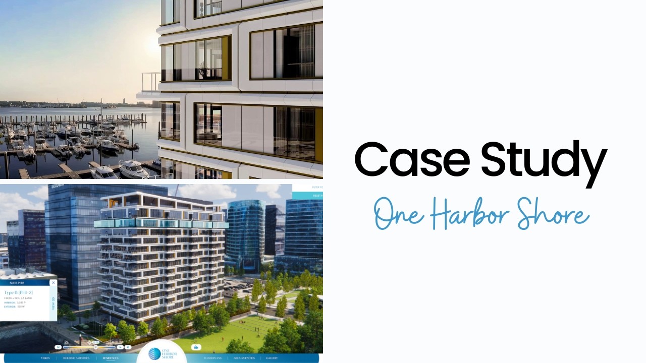 Case Study: One Harbor Shore Boston | LiveSite® Community, Animation, Renderings | NEEZO Studios