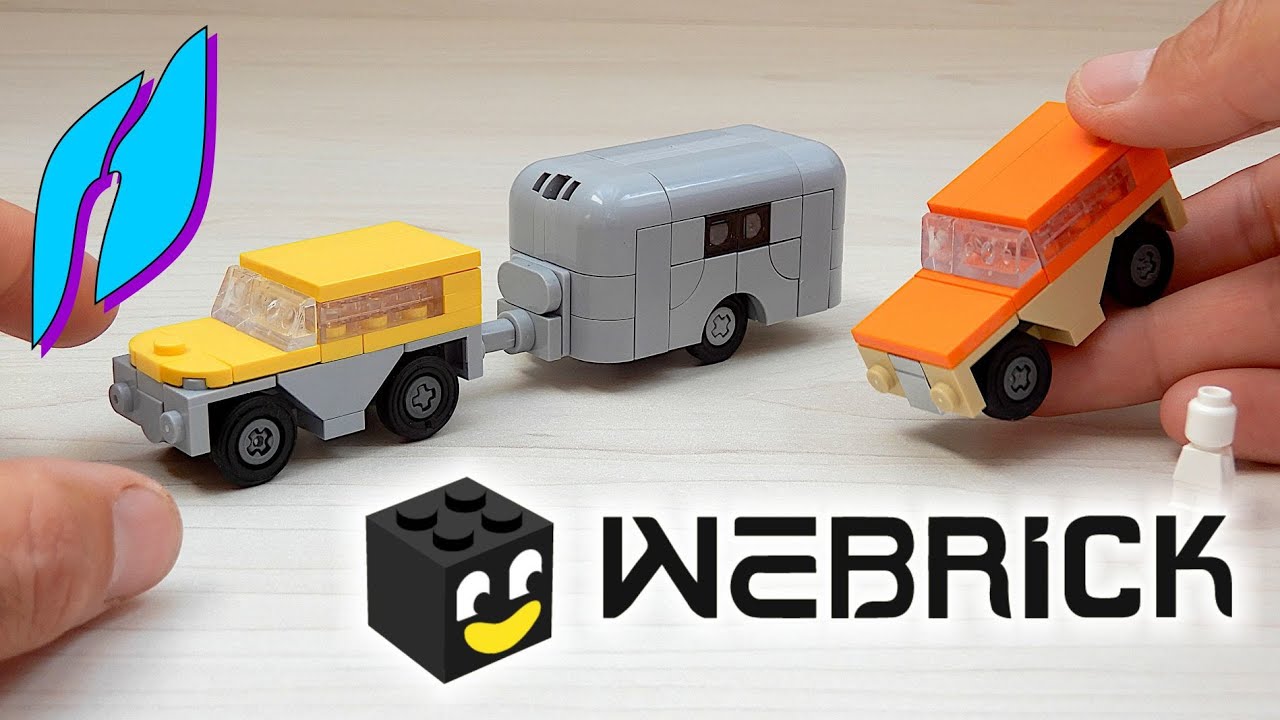How to Build the Airstream Travel Trailer with Tow Vehicle #buildingblocks #howto #toys #webrick