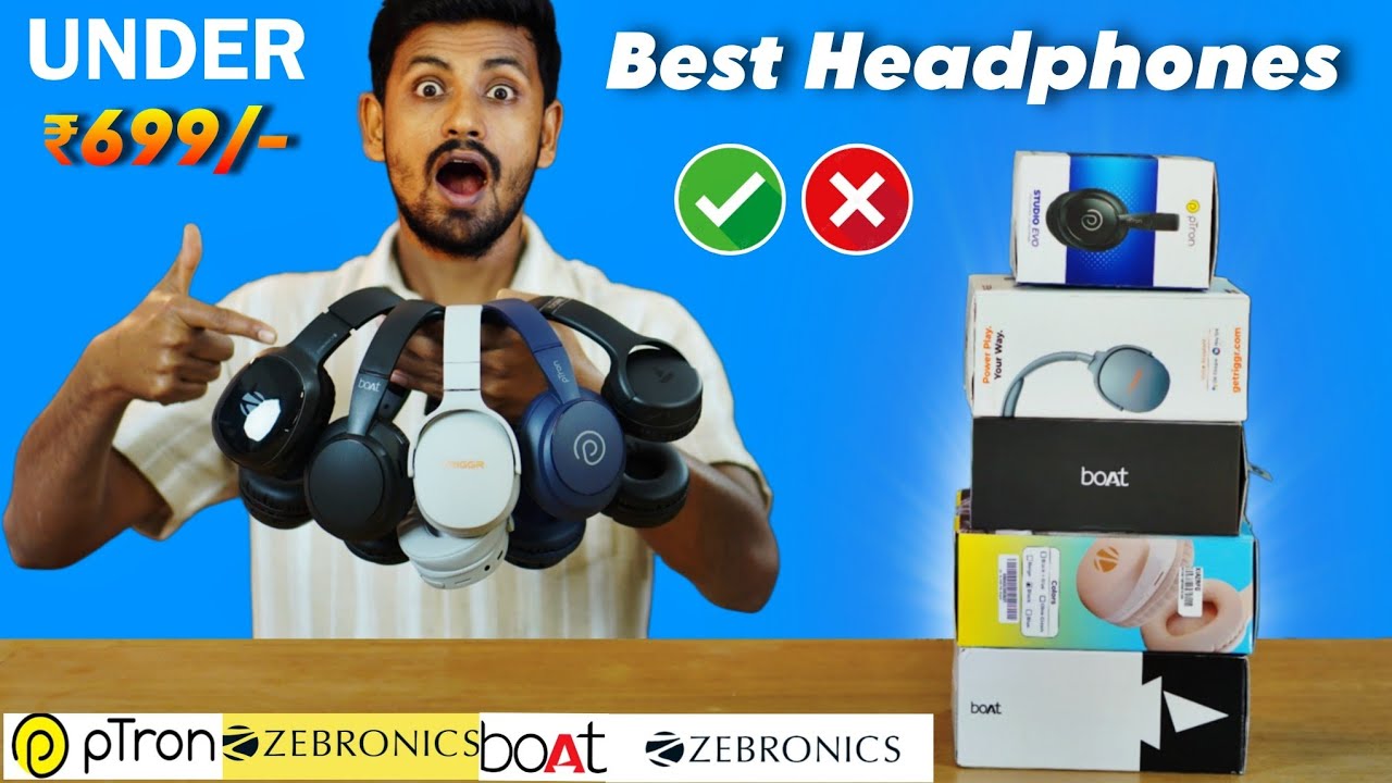 🎧TOP 5 Best Headphones Under 1000 in 2026 India 🔥 Best Wireless Headphones Under 1000/- 🔥