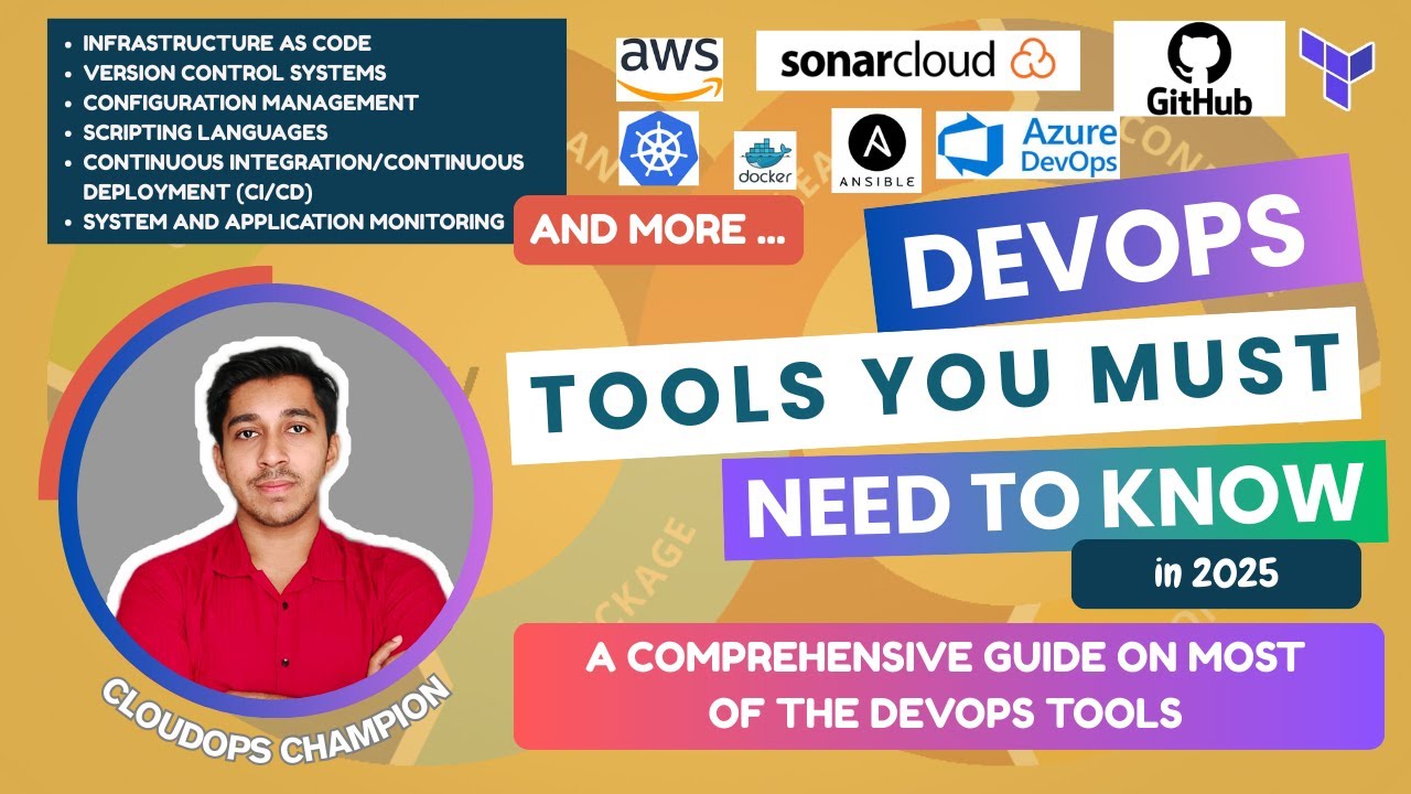 DevOps TOOLS You MUST Know | The Complete Guide | 2025 #devops #cloud