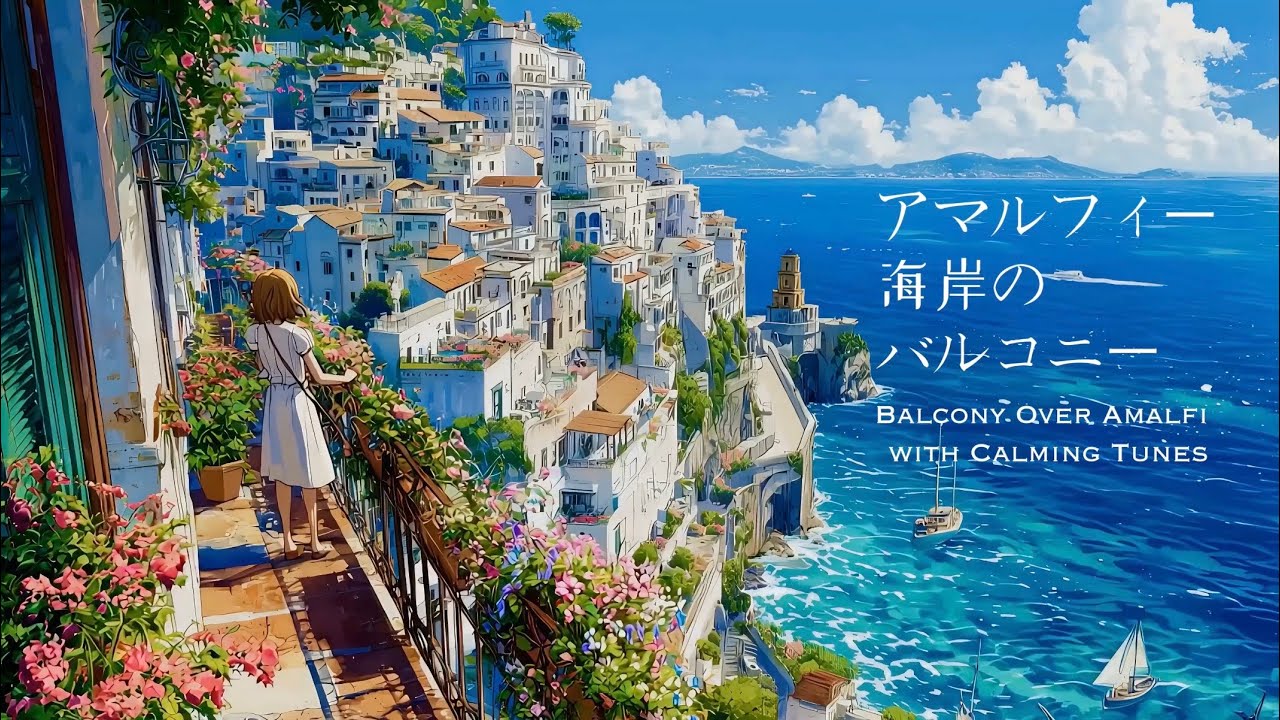 【ケルト音楽 / Celtic Music】アマルフィ海岸で聴く癒しの旋律｜勉強・睡眠・作業用BGM