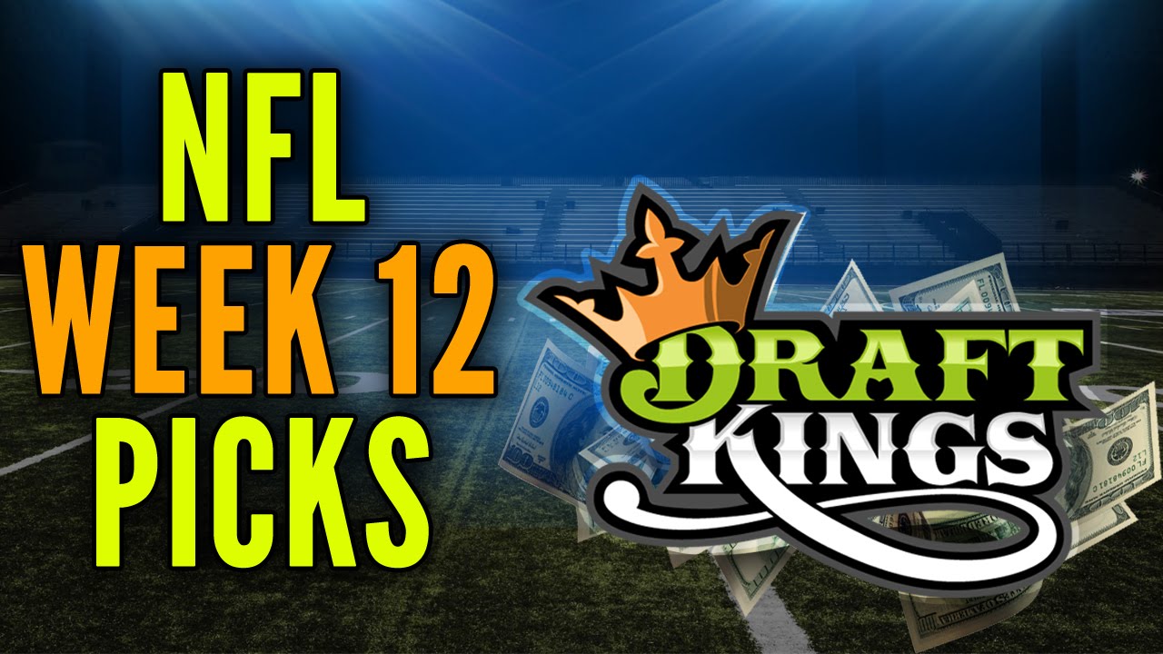DraftKings NFL Week 12 Picks