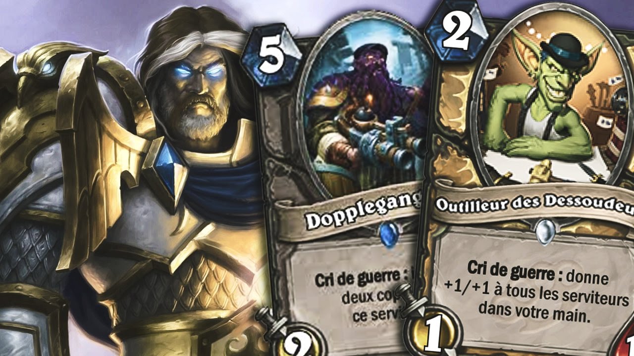 Le deck paladin aggro / buff sur Hearthstone heroes of Neunoeil