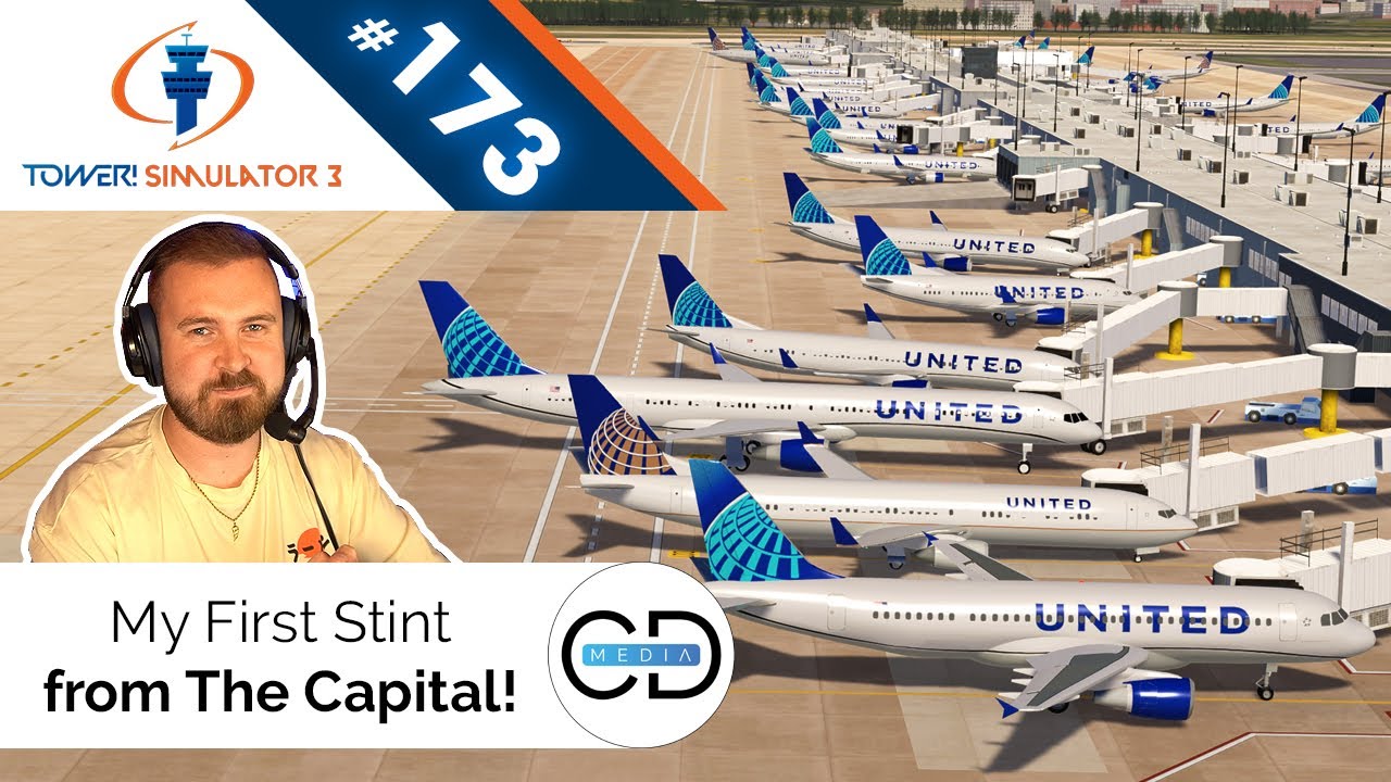 My First Stint In The Capital! - Tower! Simulator 3, Episode 173