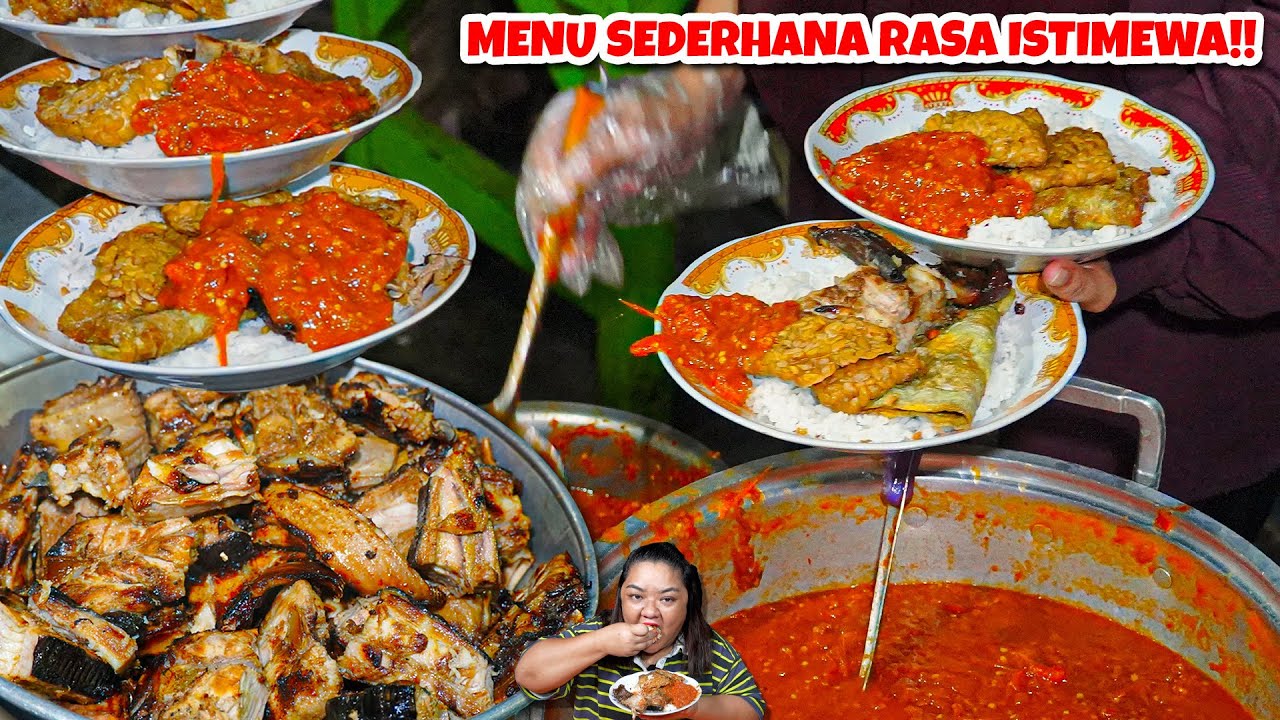 WAJIB MAKAN!! NASI SAMBEL PALING LEGEND JUALAN TENGAH MALAM DI SURABAYA!