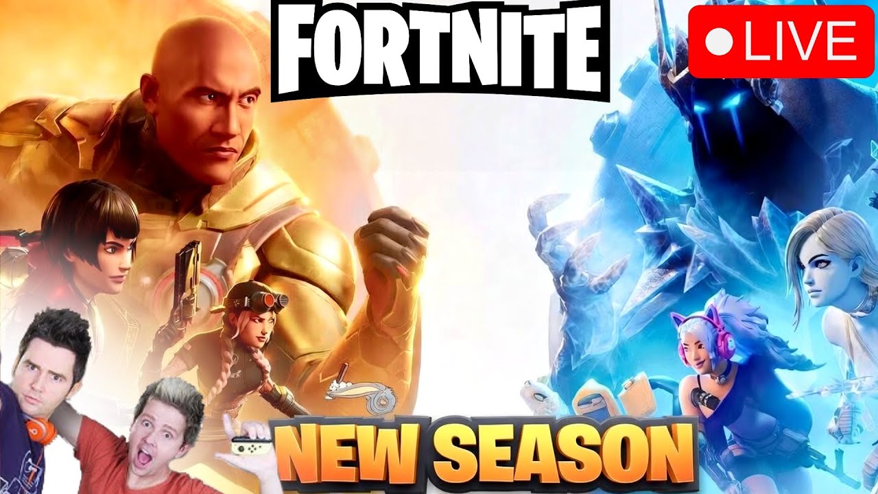 LIVE Playing THE NEW SEASON OF FORTNITE!